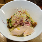 麺庵 小島流 - 「アンチョビの油そば」750円