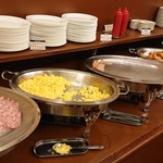 ホテルルートイン - 朝食バイキング：おかず