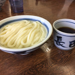 長田うどん - 釜揚げうどん250円