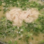極ダイニング清水 - 「鶏淡麺」は鶏スープが超濃厚！