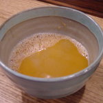 麺処 三鈷峰 - 海老つけ麺のスープ割り後（Ｈ２３．１０）