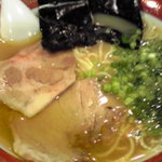 佐賀ラーメン　美登里 - 味自慢ラーメン￥700