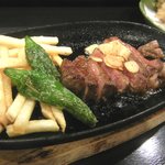 おぶりがーど - 飛騨牛のステーキ￥２０００