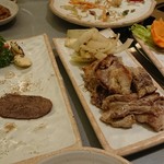 Gahyo Korean BBQ -佳肴- - 1811_Gahyo Korean BBQ -佳肴- Kelapa Gading MOI_SAMGEOBSAL@110,000Rp×2(サムギョプサル)