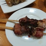 HOKKAIDO KUSHIDO -串道-  - 1811_HOKKAIDO KUSHIDO -串道- Sate khas Mangga Besar_Mix Butakushi@8,000Rp×2本(豚串ミックス)