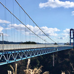 慈久庵 - 慈久庵さんからすぐ近くの「竜神大吊橋」。バンジージャンプに注目が集まります！