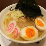 Ramen Honolu -帆のる- - 料理写真:1811_Ramen Honolu -帆のる- Kemang_Tokusei ToriPaitan@78,000Rp(特製鶏白湯らーめん)