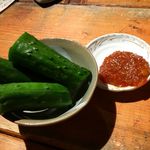 麺庵 小島流 - キュウリ（「スペシャルコラボコース」5000円）