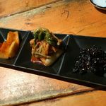 麺庵 小島流 - キムチ盛り合わせ（「スペシャルコラボコース」5000円）