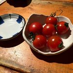麺庵 小島流 - ミニトマト（「スペシャルコラボコース」5000円）