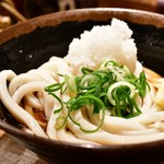 酒トうどん 一福 - おろしぶっかけ・冷・小@600円