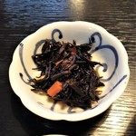 うなぎ すみの坊 - ひじき煮。