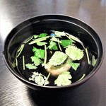 うなぎ すみの坊 - 肝吸い。