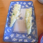 わき水 - オクラの天ぷら