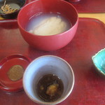 わき水 - そばがき