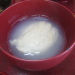 わき水 - そばがき