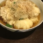 和さび - 鱈と白子の揚げ出し