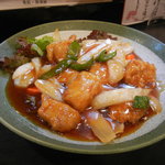 おぶりがーど - 酢豚￥８００