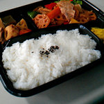 豚肉とれんこん炒め弁当