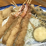 Oden Kushiage Katochan - 串揚げ色々