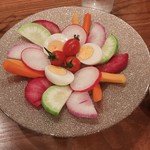 ビストロ 集 - 無農薬野菜のバーニャカウダ