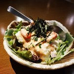 刈谷餃子工房 つづみや - 焼明太子ポテトサラダ