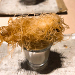 満愛貴 - カダイフの中には白子
      下は白子のフラン