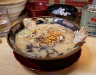 Kagoshima Ramen Ton Toro - ■半熟煮玉子入り 豚とろ 889円