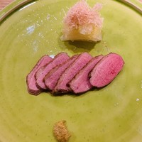 祇をん 段ばた - フランス産小鴨のソテーと白菜のお浸し