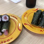 Sushi ro - 2019年1月13日  鉄火巻き