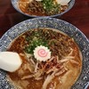 自家製麺 魚担々麺・陳麻婆豆腐　"dan dan noodles"