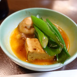 モリタ屋 - 焼き豆腐、ねぎ、麩