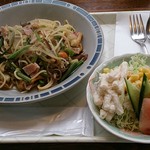 ＢＩＭＩ - 山菜スパゲッティ　サラダ付