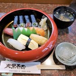 大黒寿司 - Aランチ　750円