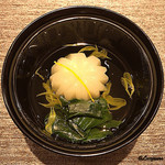 丸新 - 蕪と百年草の椀