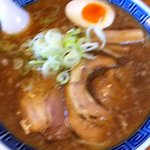 焼干しらｰめん 渡り家 - コク煮干しらーめんピンボケm(_　_)m