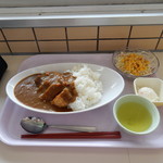 イコイ カフェテリア - 自然豚カツカレー（Ｌ）￥455