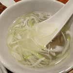 牛たん料理 閣 ブランドーム本店 - テールスープ