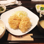 成蔵 - 霧島黒豚のシャ豚ブリアン定食