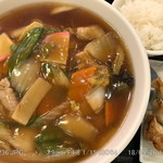 謝謝ラーメン - 広東麺セット