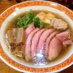 麺屋 Somie's - 鴨ねぎ　鴨肉増し