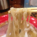 麺屋 Somie's - 鶏にぼ　平打ち麺