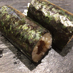 晶 - ラスト　かんぴょう巻きです。海苔が美味しい！