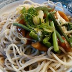 手打ち蕎麦　みたに - 「せいろそば」なめこ＆辛味大根