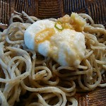 手打ち蕎麦　みたに - 「田舎そば」とろろ＆辛味大根