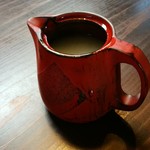 手打ち蕎麦　みたに - 蕎麦湯