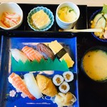 和処 いろ里 - 寿司定食(コーヒー付)1000円