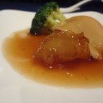 中国薬膳料理 星福 - あわびと鹿のアキレス腱のオイスター煮