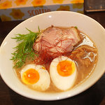 麺や 青雲志 - (試作品)　特製海老ショウガラーメン