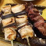 爺爺 - 焼き鳥（ねぎまとレバー）